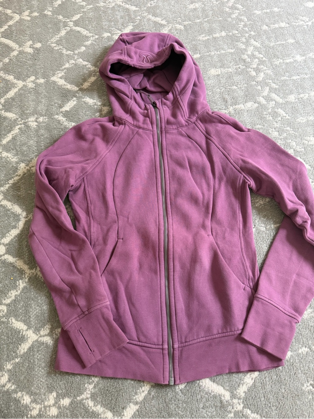 Lululemon dusty plum scuba hoodie 8